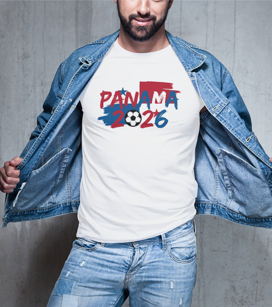 Panama 2026 Soccer Team World Cup Soccer Ball T-Shirt