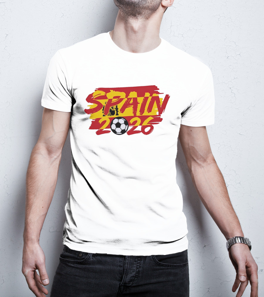 Spain 2026 World Cup Soccer Football Team T-Shirt