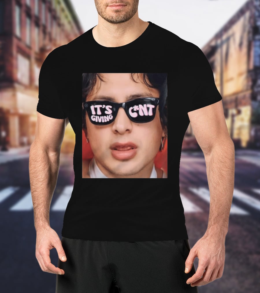 Hudson Williams It's Giving C*nt Sunglasses T-Shirt