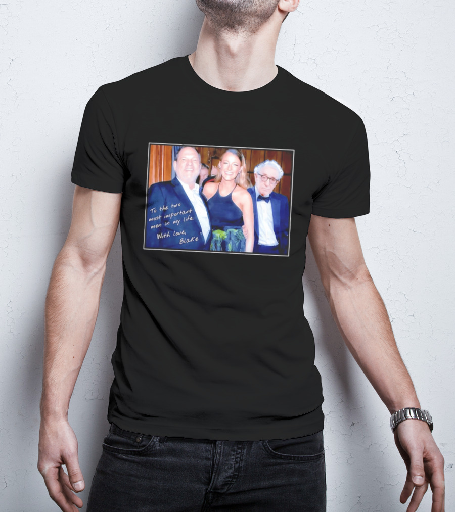 To The Two Most Important Men In My Life With Love Blake T-Shirt
