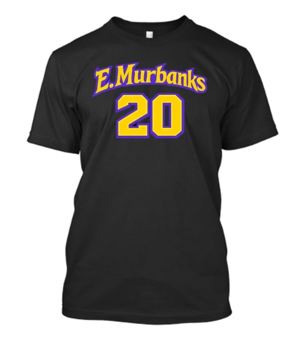 E Murbanks 20 Purple And Gold T-Shirt