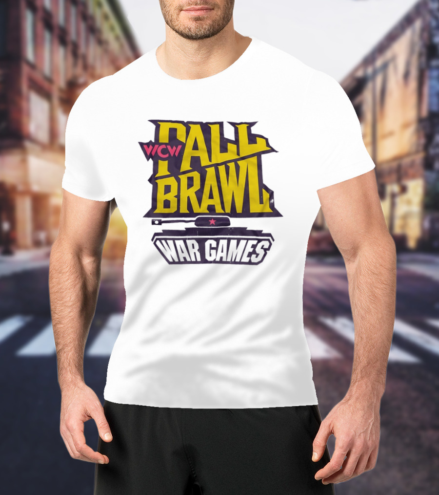 WCW Fall Brawl War Games Tank T-Shirt