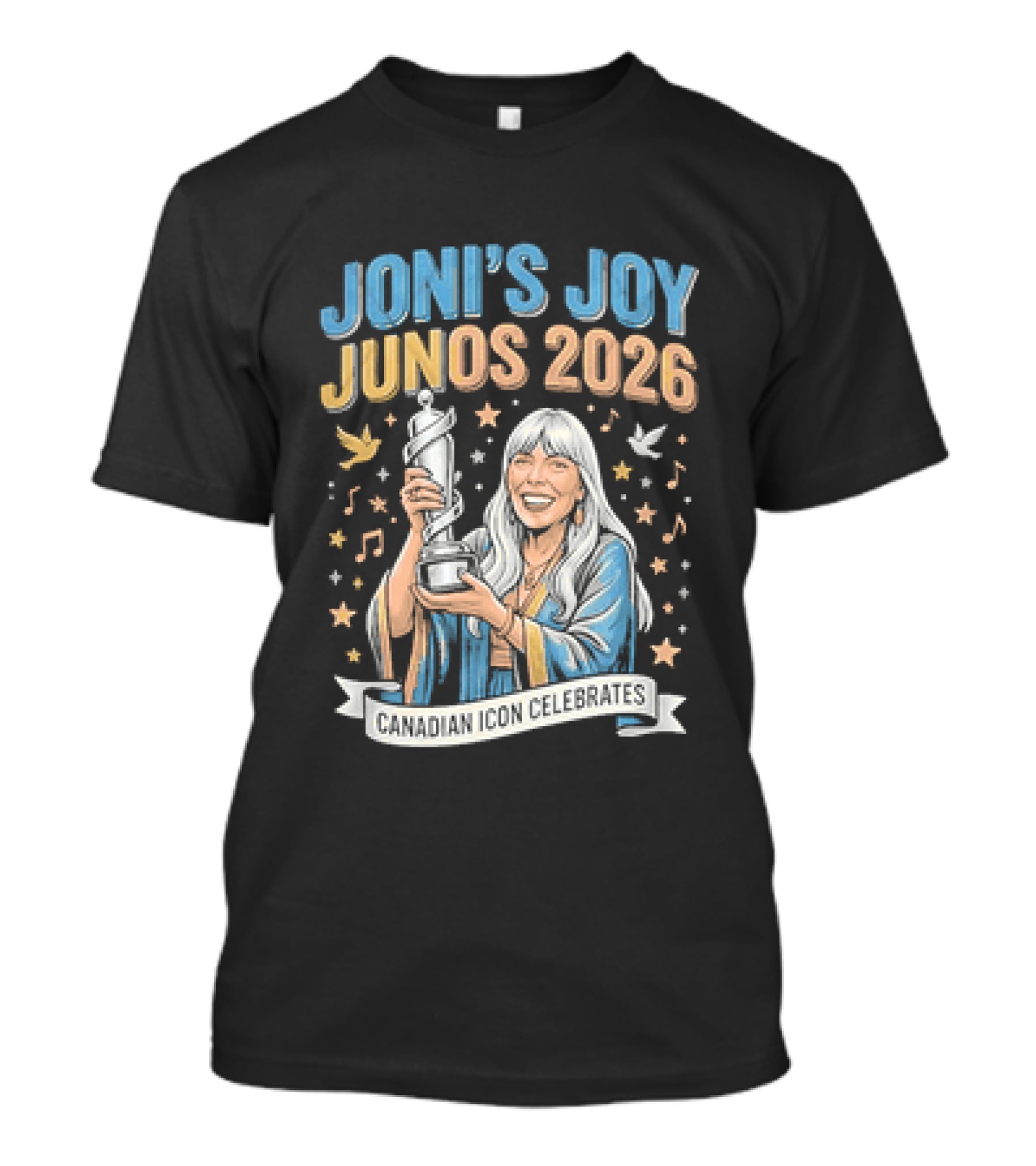 Joni's Joy Junos 2026 Celebration Of Music T-Shirt