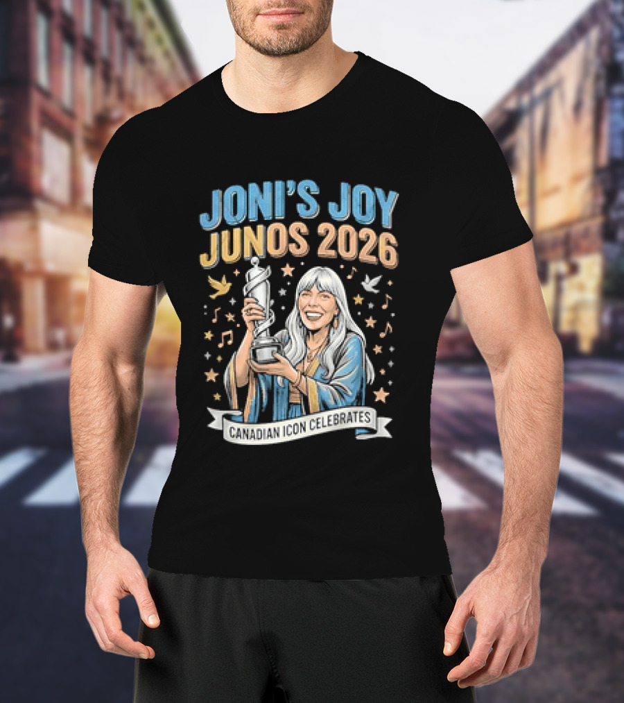 Joni's Joy Junos 2026 Celebration Of Music T-Shirt