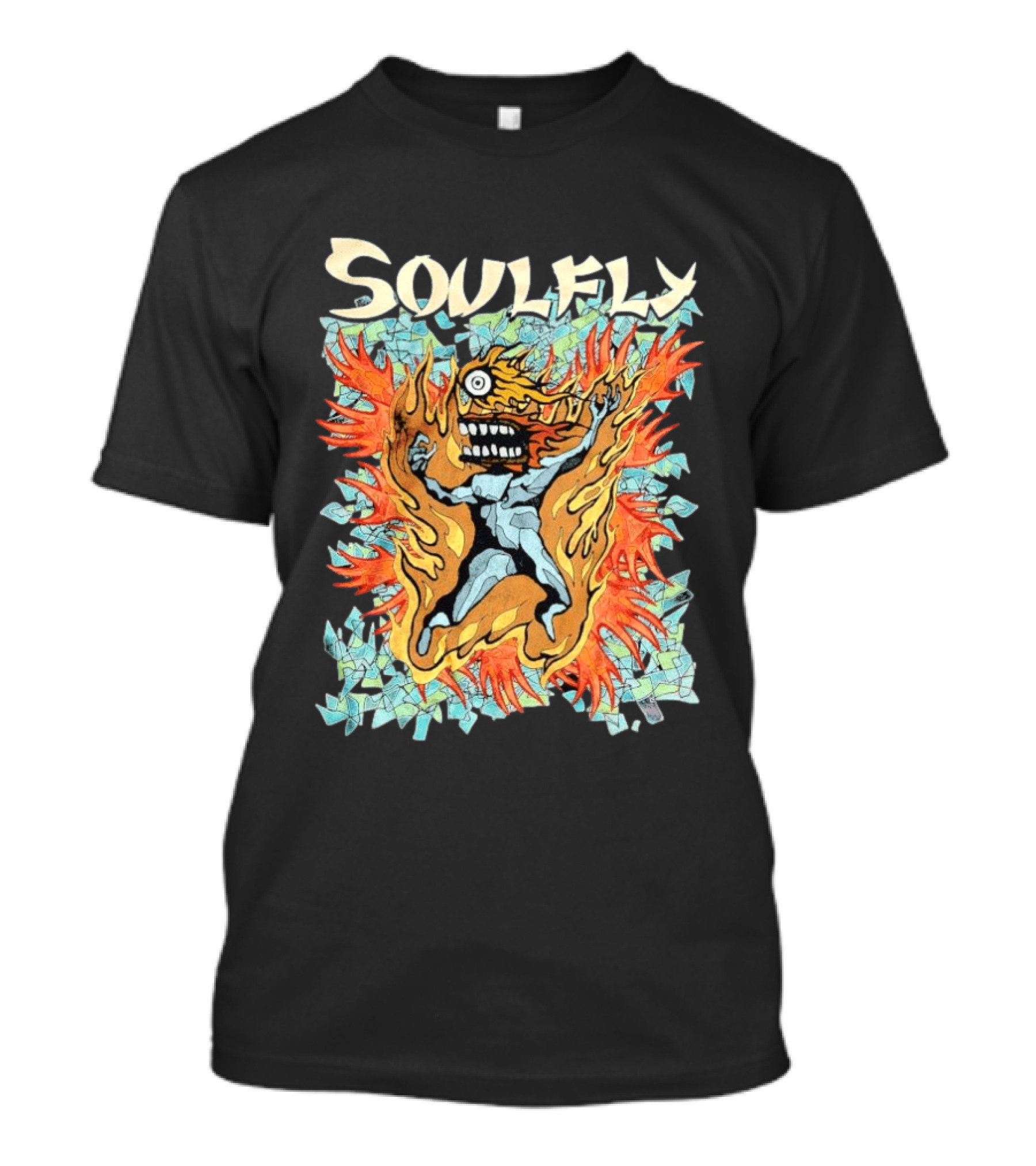 Soufly Gor Gor Strikes Back Tour 2026 Storm The Gates Fire Figure T-Shirt