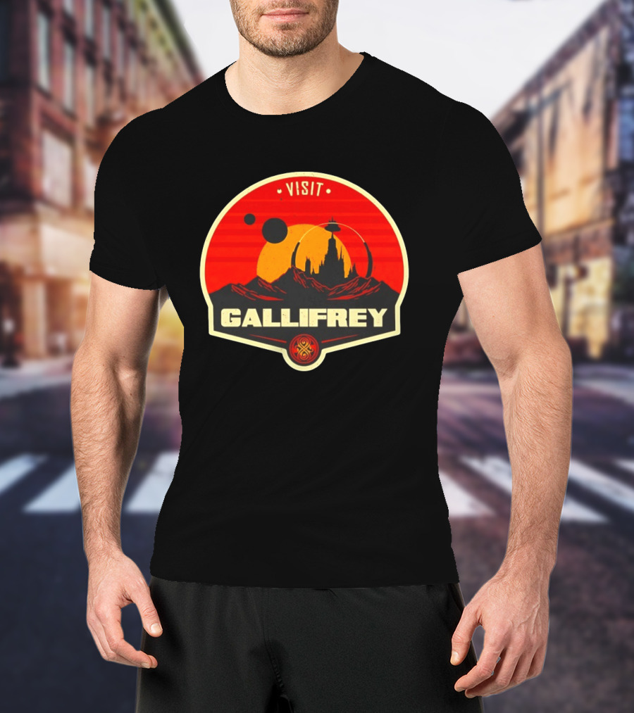 Visit Gallifrey Chrono Citadel Sci Fi World T-Shirt