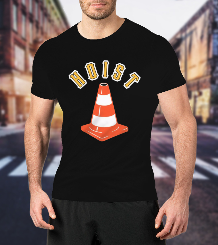 Hoist Traffic Cone Center T-Shirt