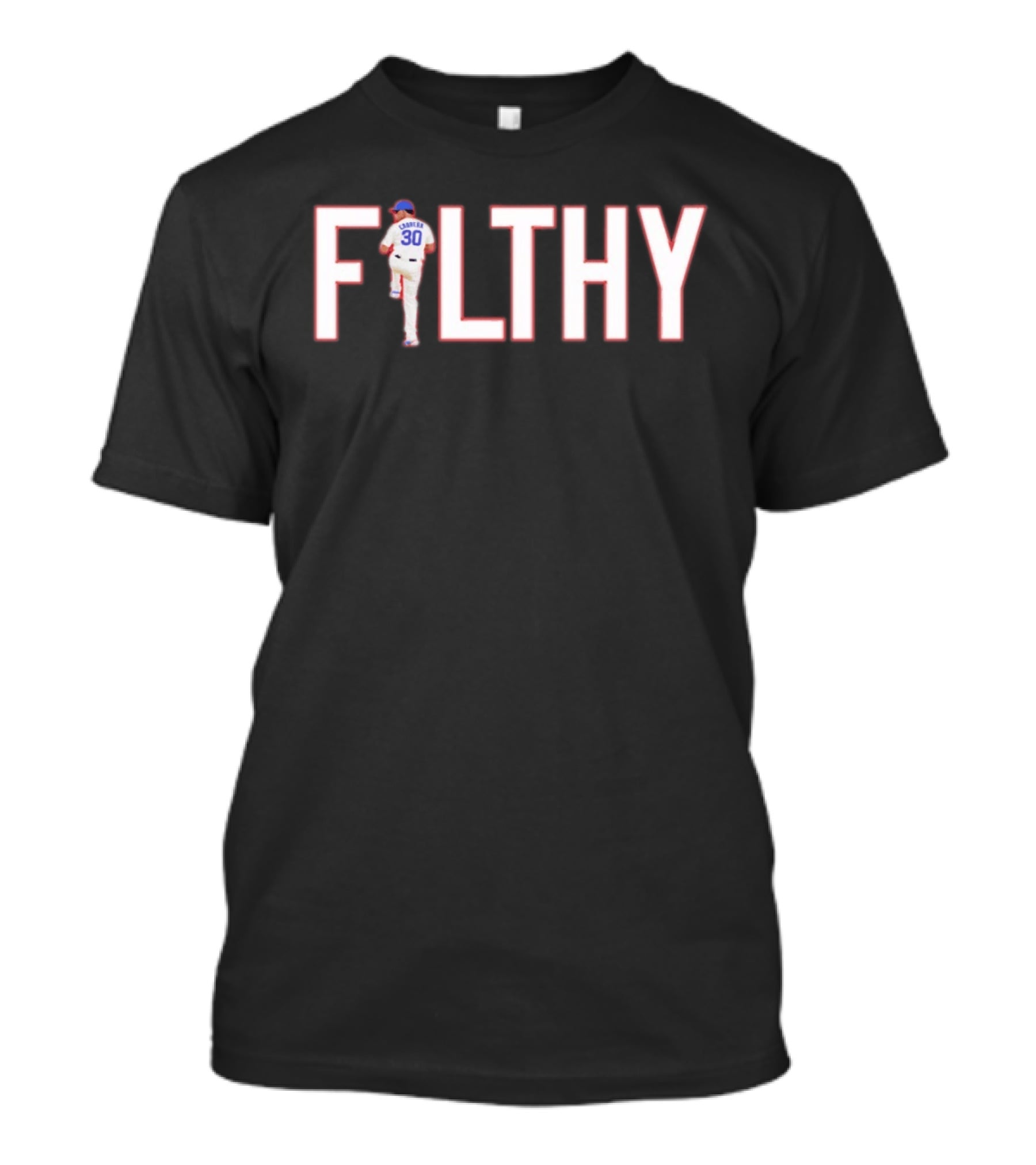 Edward Cabrera 30 Filthy Baseball Pitcher T-Shirt