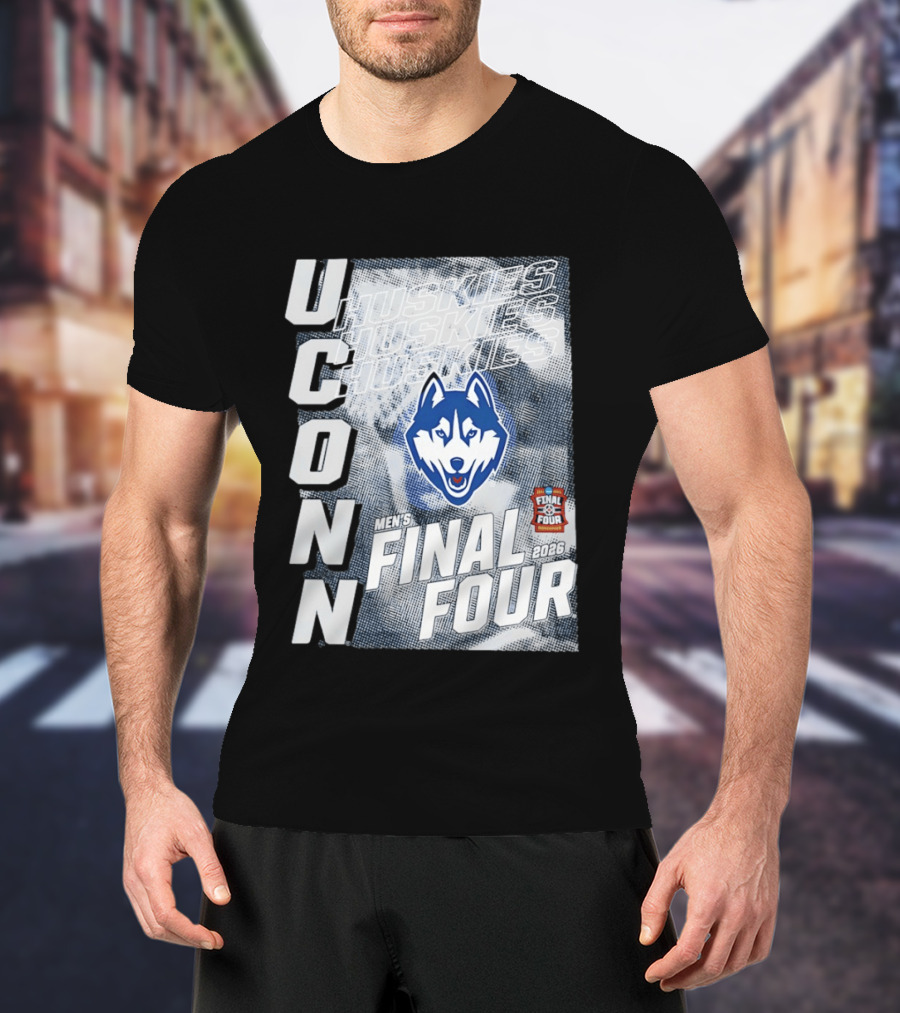UConn Huskies Men's Final Four NCAA 2026 T-Shirt