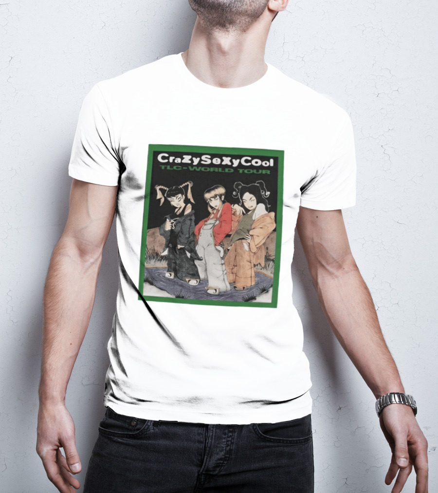 TLC CrazySexyCool World Tour 1995 T-Shirt
