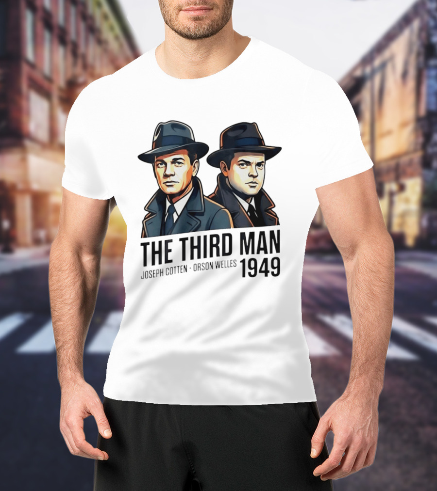 The Third Man Joseph Cotten Orson Welles 1949 T-Shirt