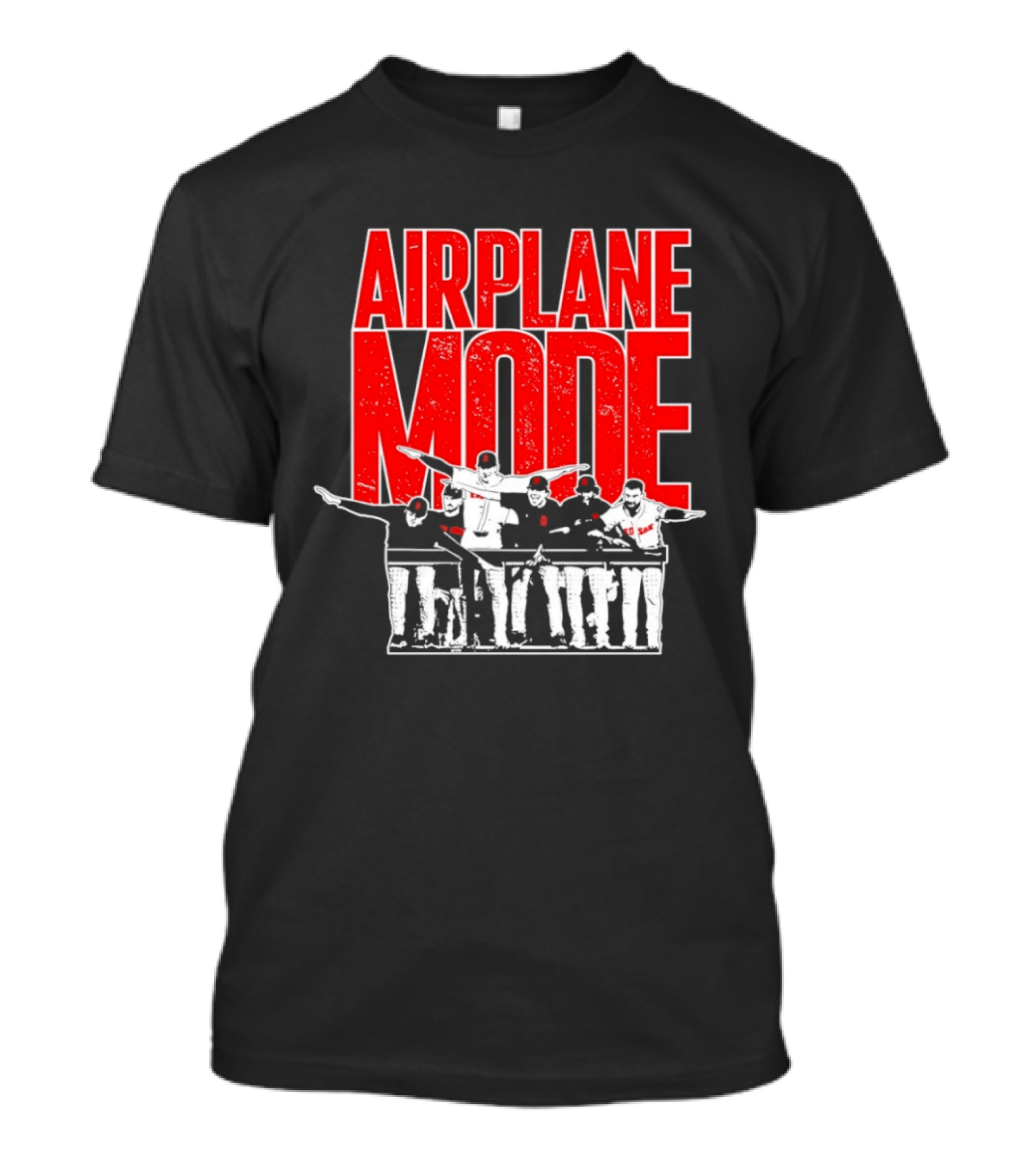 Boston Red Sox Airplane Mode Celebration T-Shirt