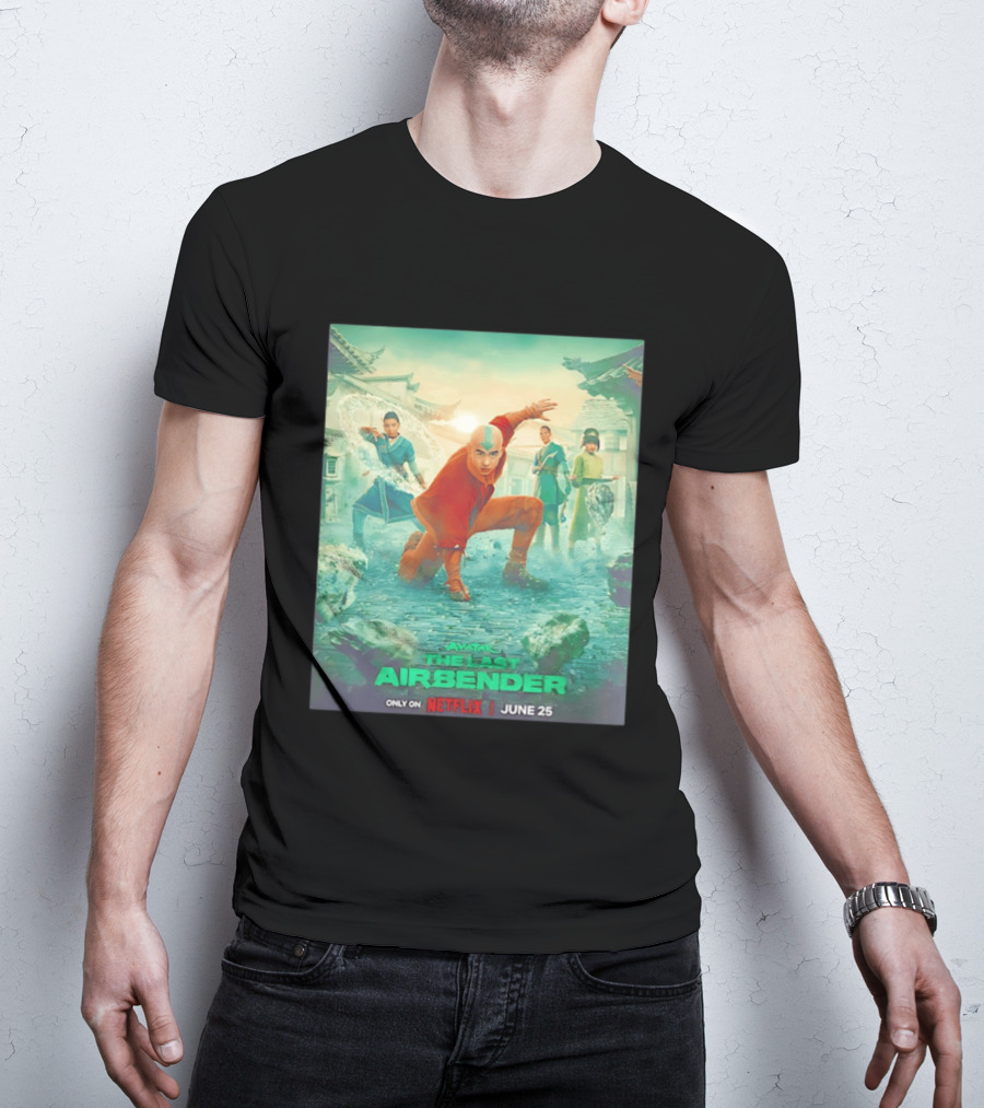Avatar The Last Airbender Coming June 25 On Netflix T-Shirt
