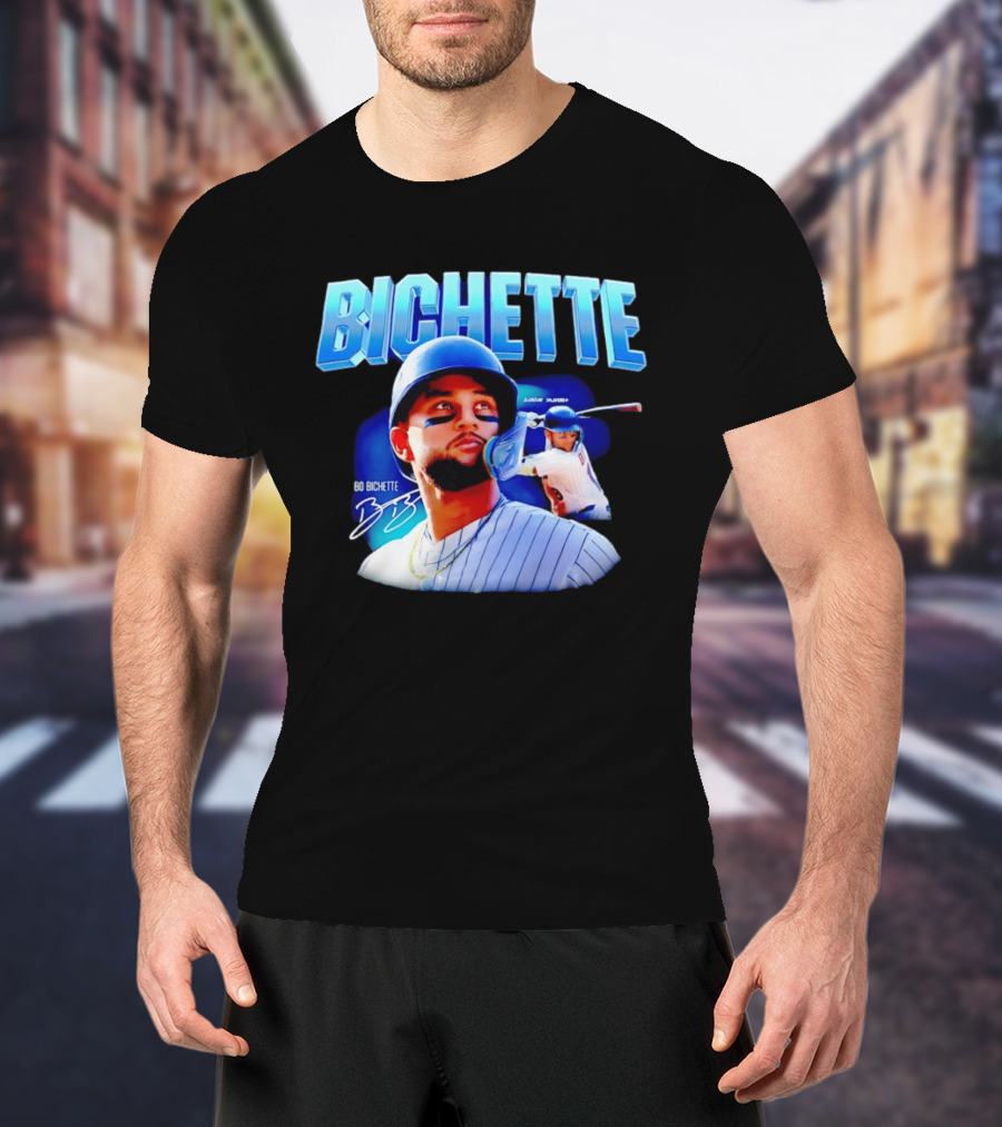 Bichette Bo Bichette Baseball Player Blue Jersey Athletic Gear T-Shirt