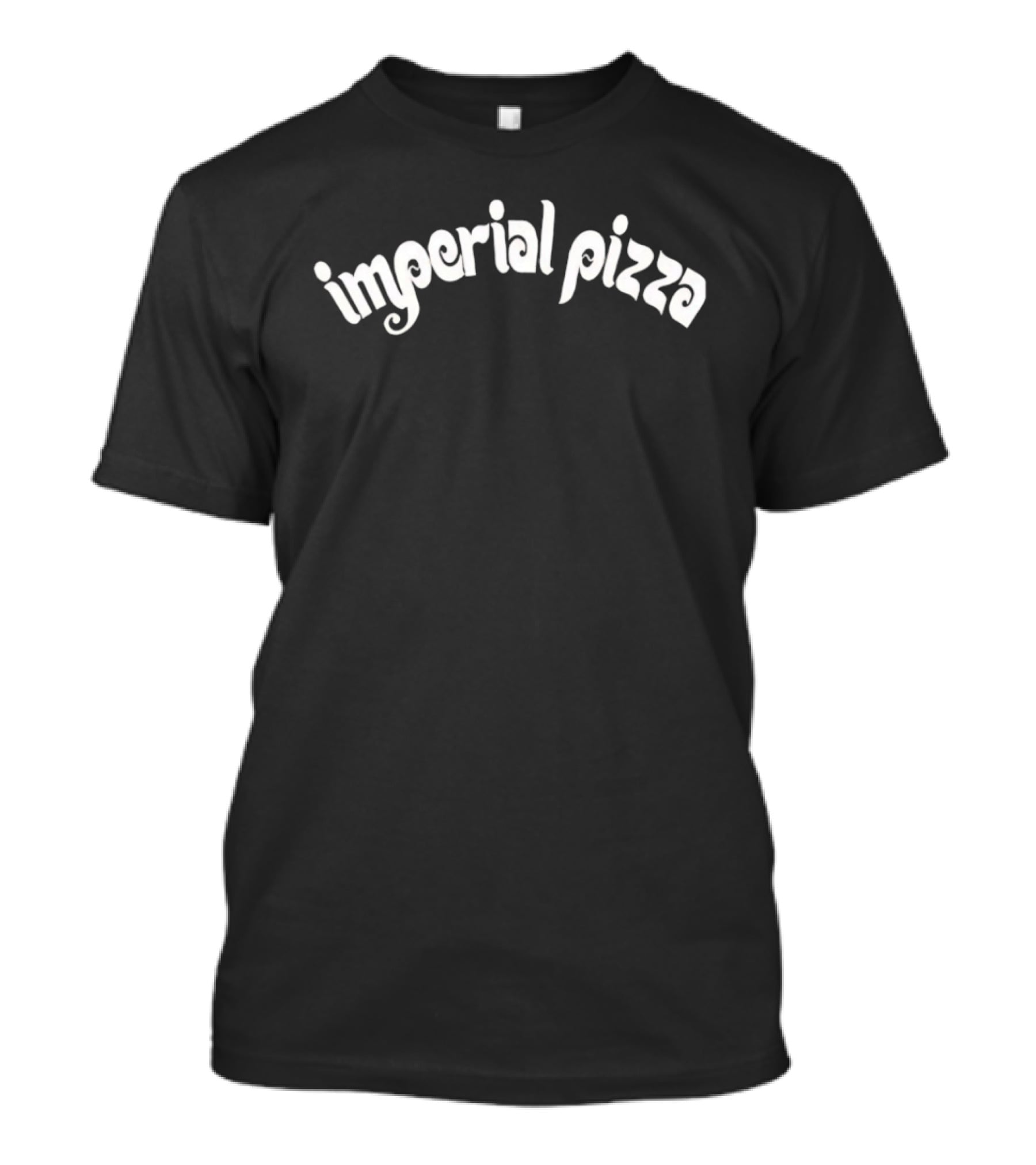 Imperial Pizza Retro Style Font T-Shirt