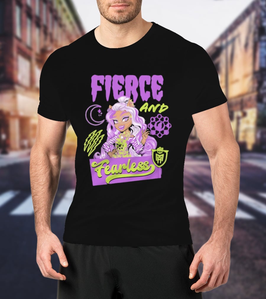 Fierce And Fearless Clawdeen Wolf Monster High T-Shirt