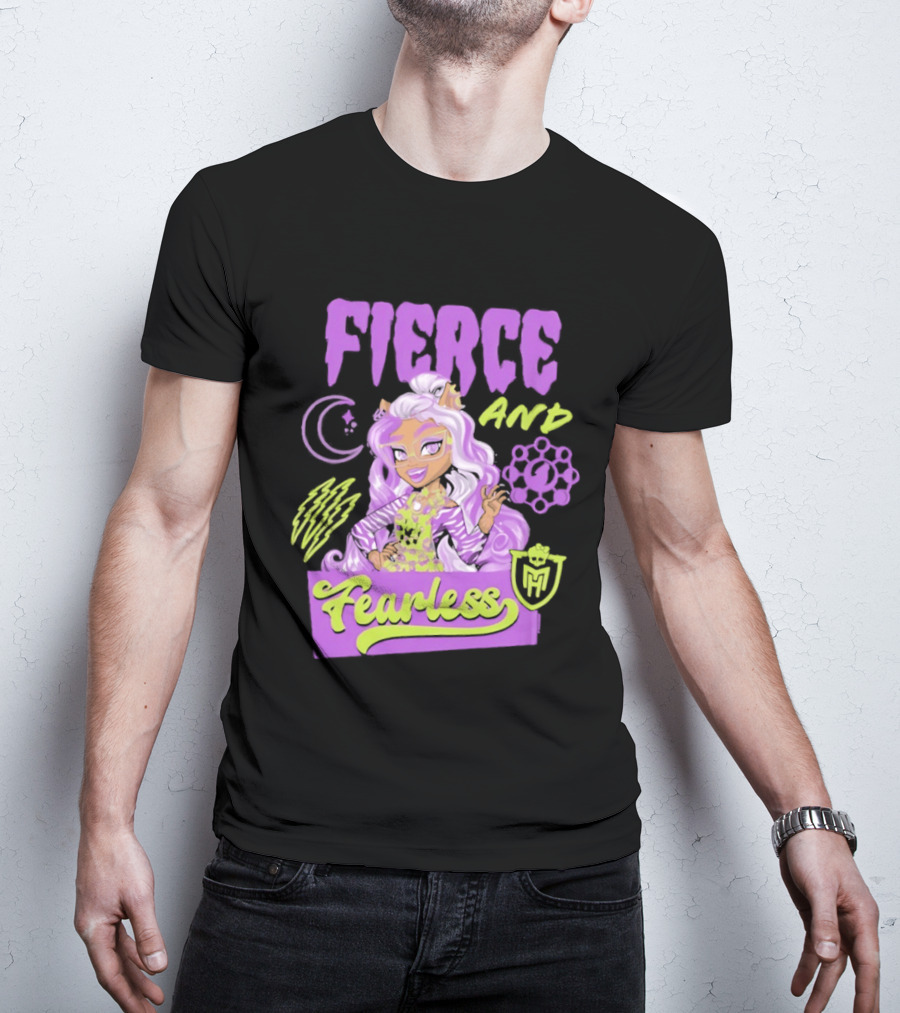Fierce And Fearless Clawdeen Wolf Monster High T-Shirt