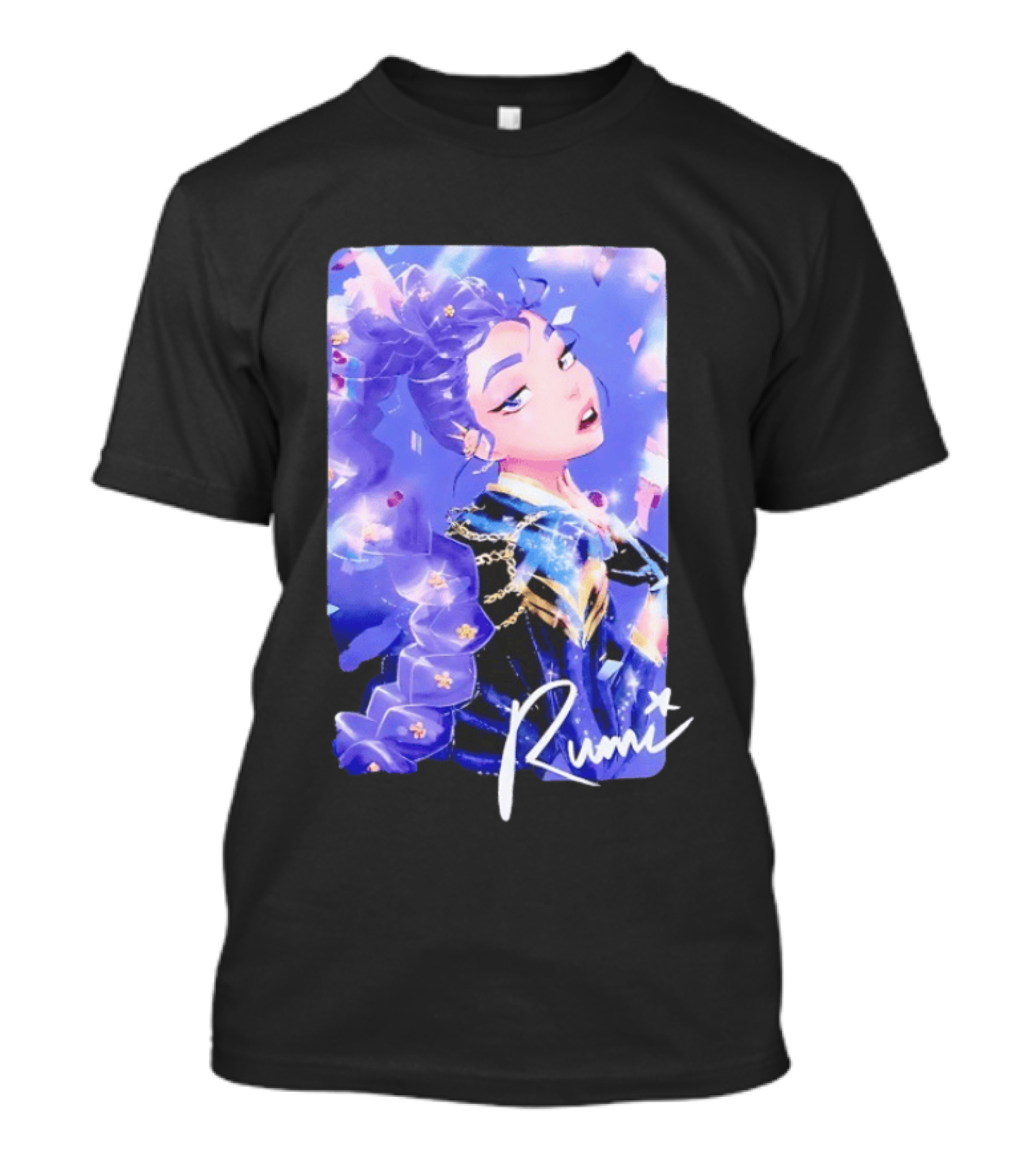 Rumi KPop Demon Hunters HUNTR X Anime T-Shirt