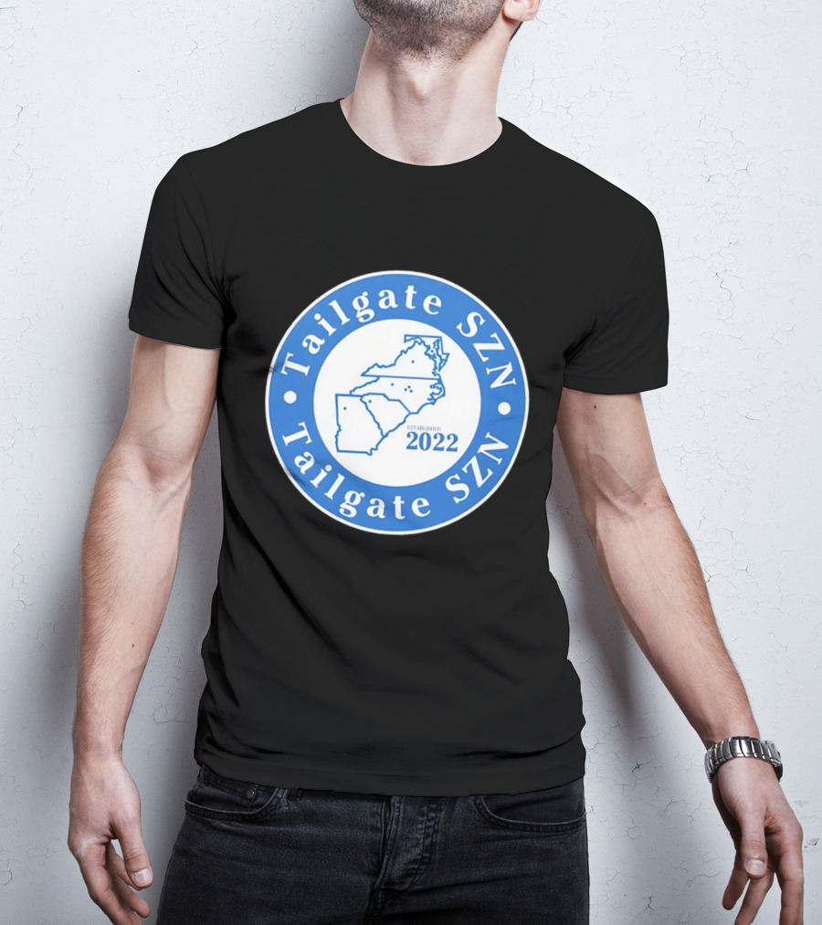 Tailgate SZN Established 2022 Map Circle T-Shirt