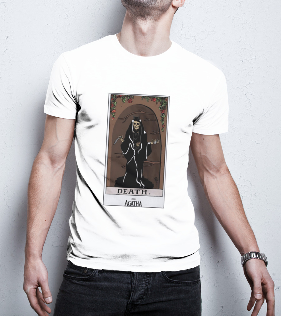 Death Tarot Card Marvel Agatha All Along T-Shirt