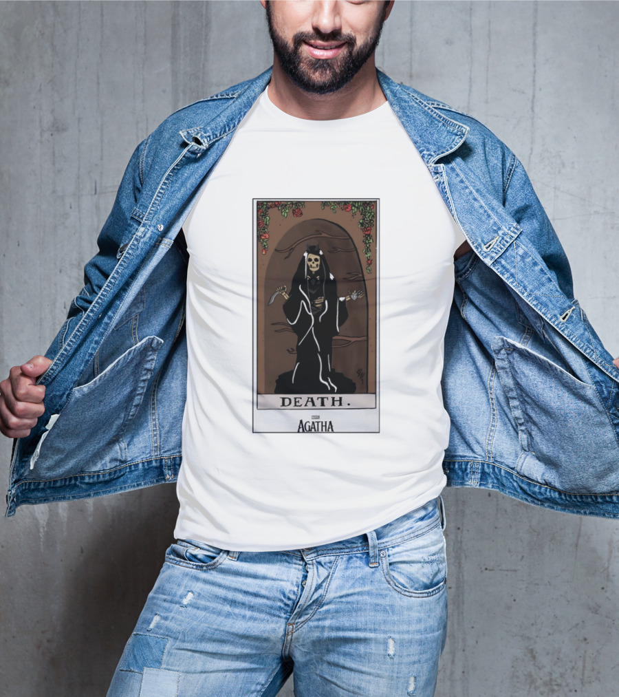 Death Tarot Card Marvel Agatha All Along T-Shirt
