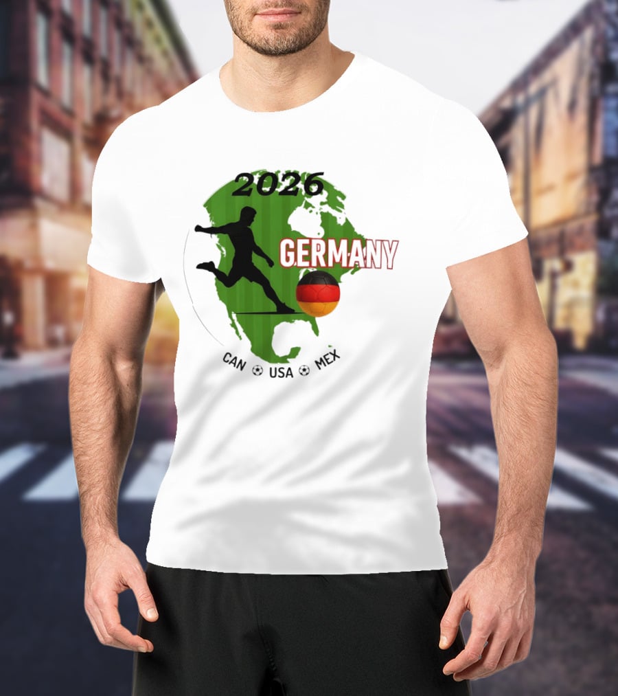 2026 Germany Football CAN USA MEX Soccer World Cup T-Shirt