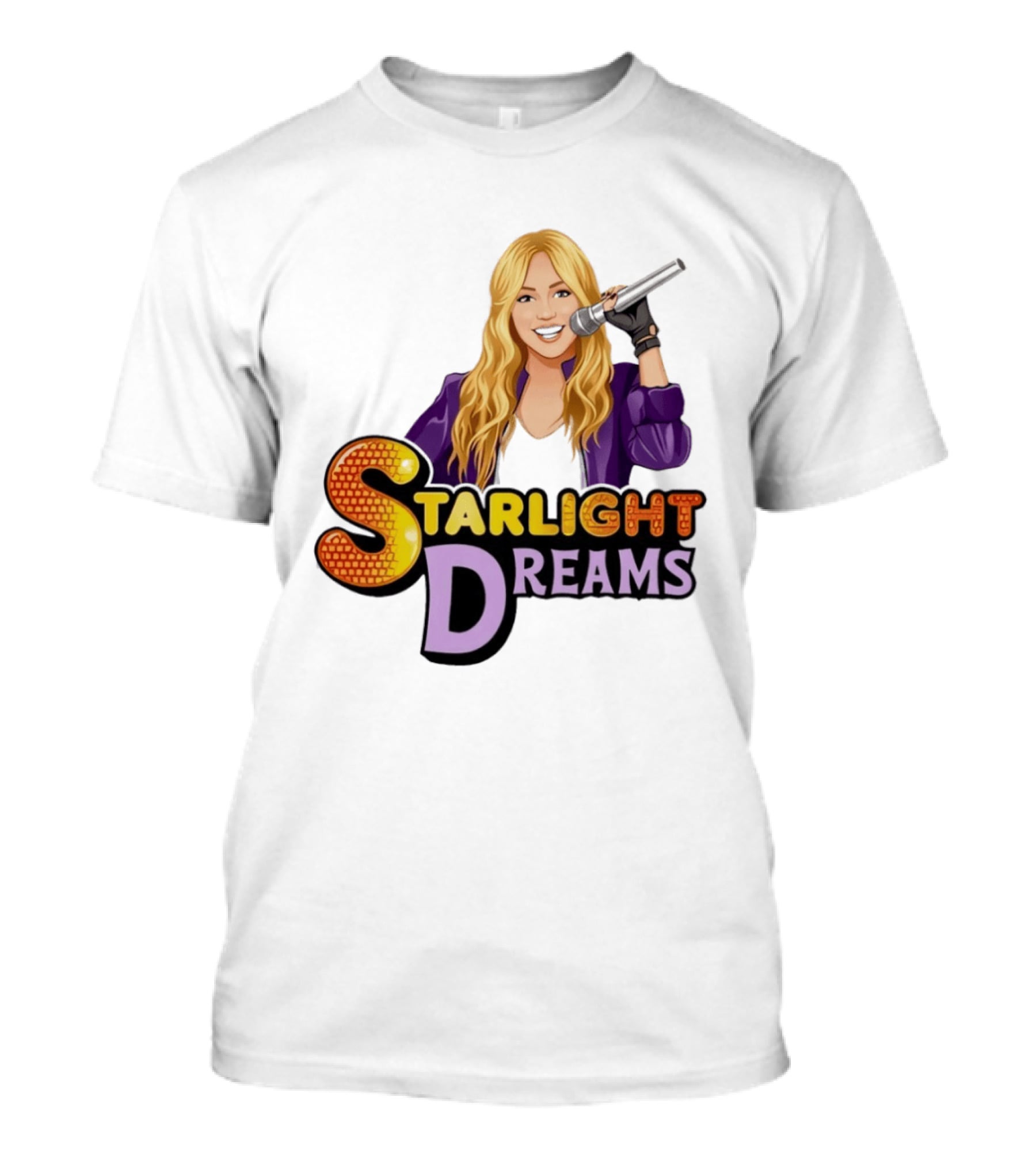 Starlight Dreams Hannah Montana Mic Performance T-Shirt