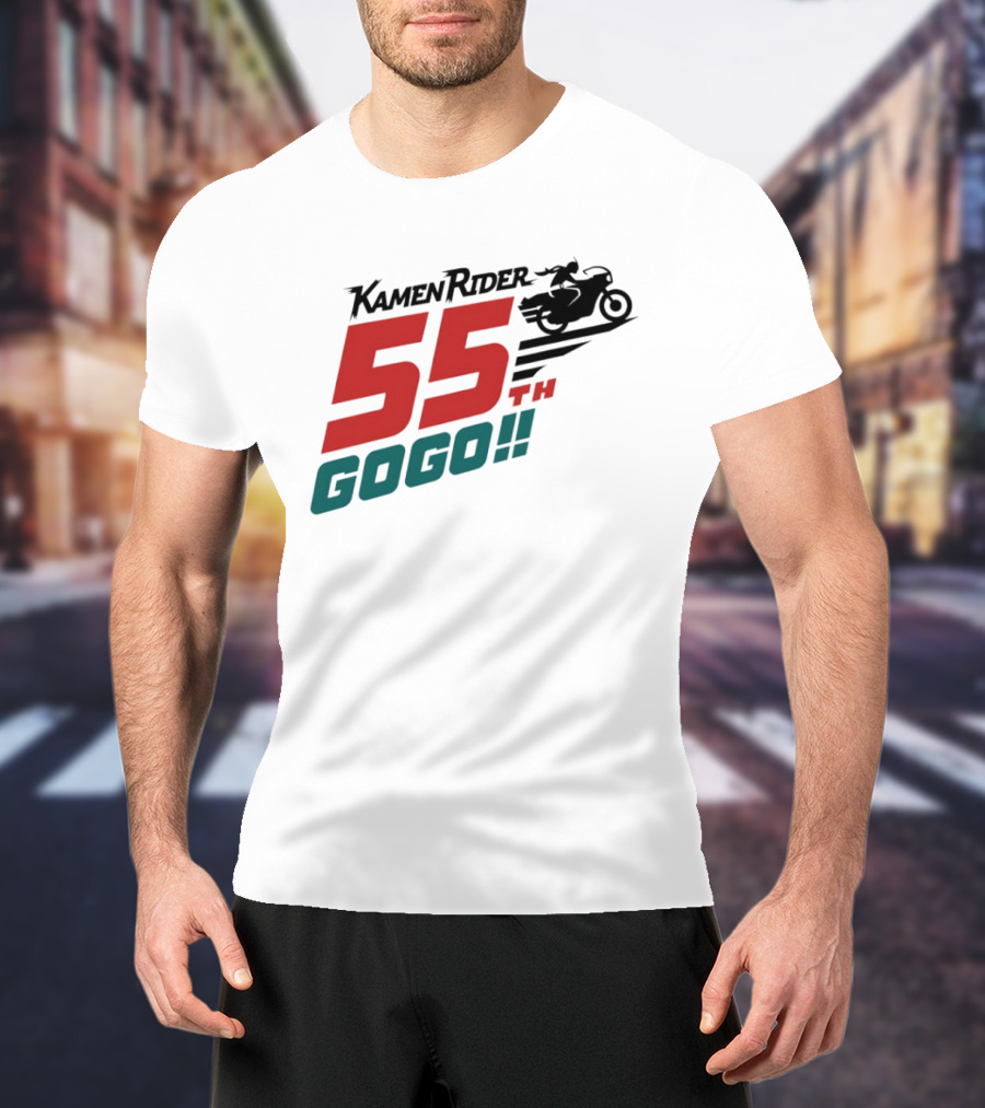 Kamen Rider 55th Anniversary Gogo Biker Celebration T-Shirt