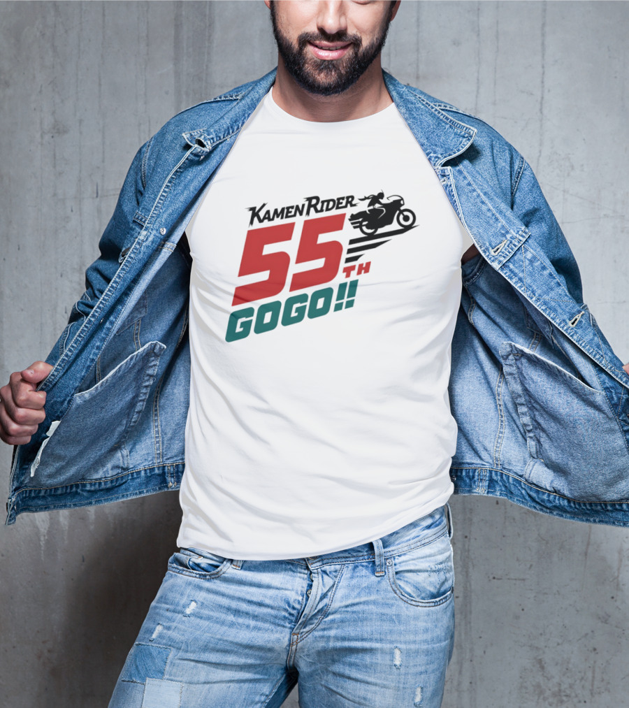 Kamen Rider 55th Anniversary Gogo Biker Celebration T-Shirt