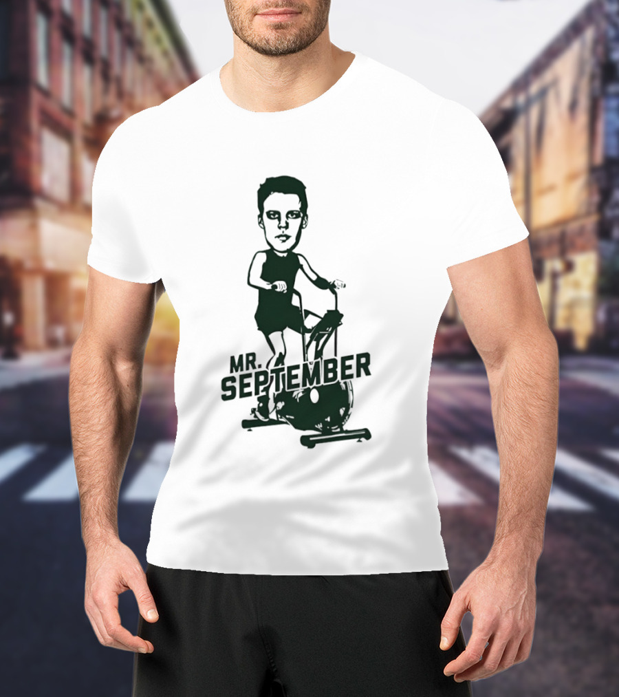 Kirill Kaprizov Minnesota Wild NHL Hockey Mr September Exercise Bike T-Shirt