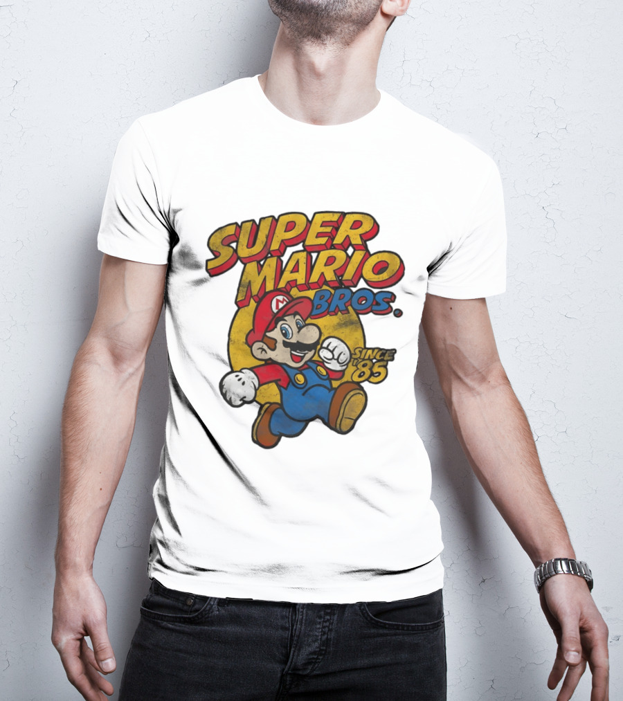 Super Mario Bros Since 85 T-Shirt