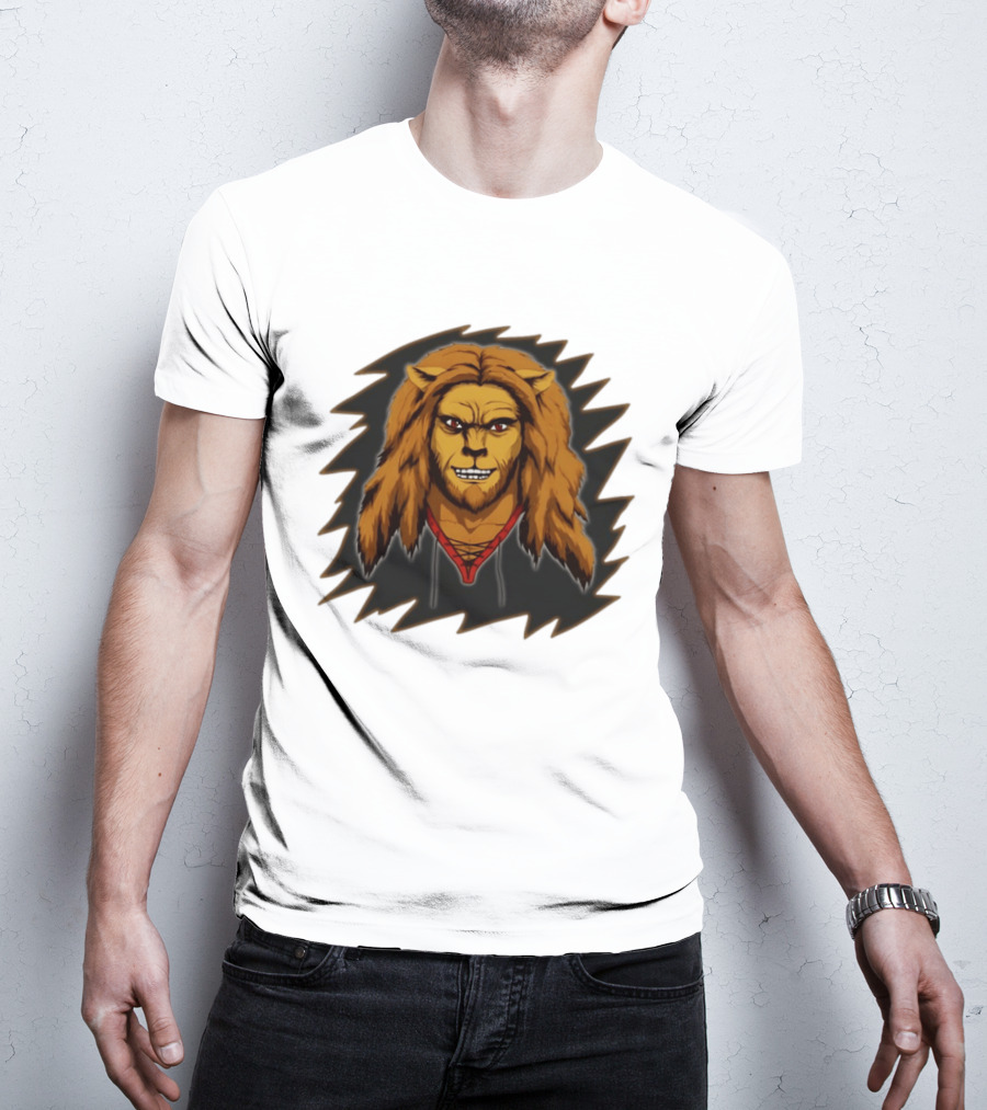 Beast Craft Garrett The Garbage Werewolf Lion Hybrid T-Shirt