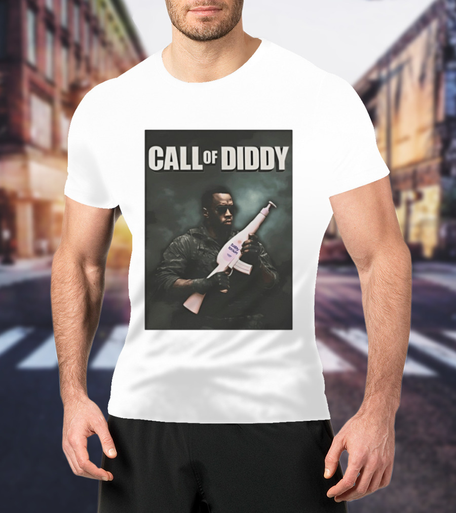 Call Of Diddy Baby Bottle Warrior T-Shirt