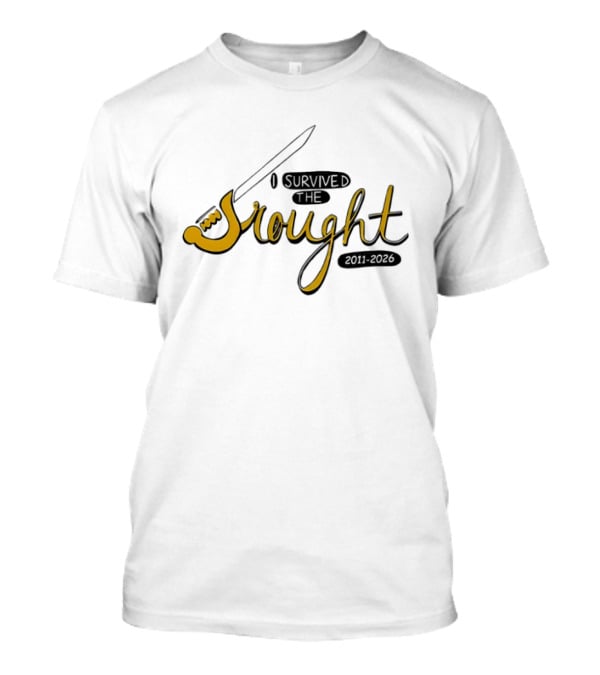 I Survived The Drought 2011 2026 Sword T-Shirt