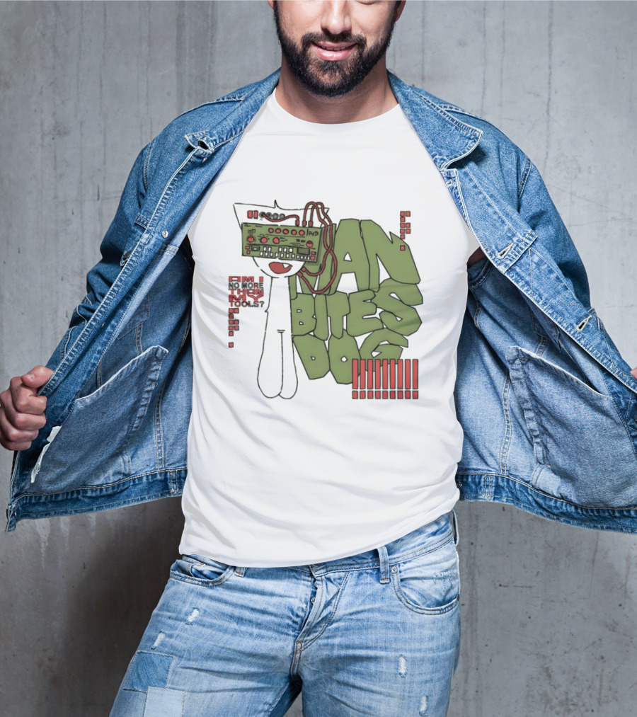 Man Bites Dog MF DOOM Am I No More Than My Tools T-Shirt