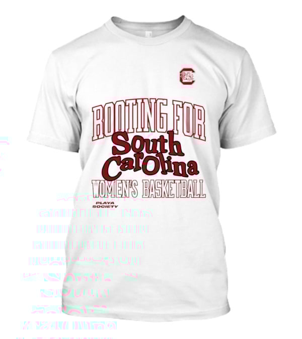 Rooting For South Carolina Women's Basketball Playa Society T-Shirt