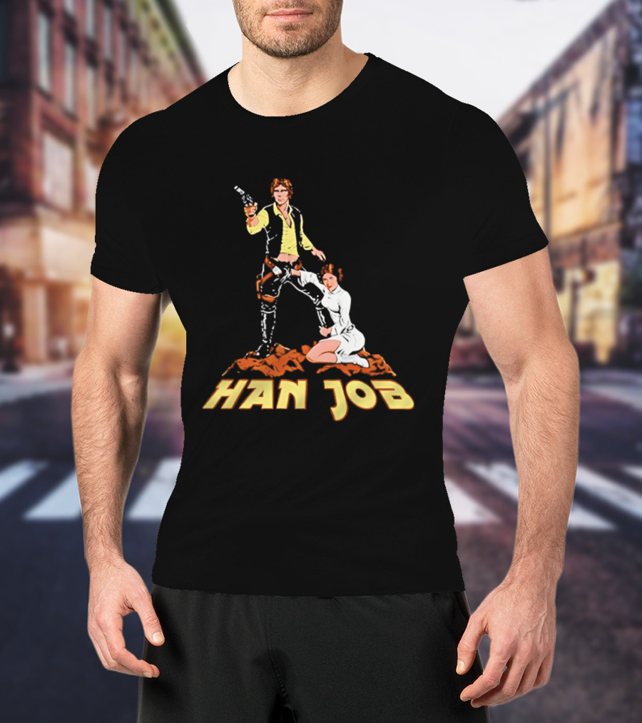 Han Solo Princess Leia Han Job T-Shirt
