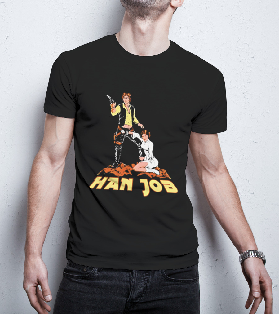 Han Solo Princess Leia Han Job T-Shirt
