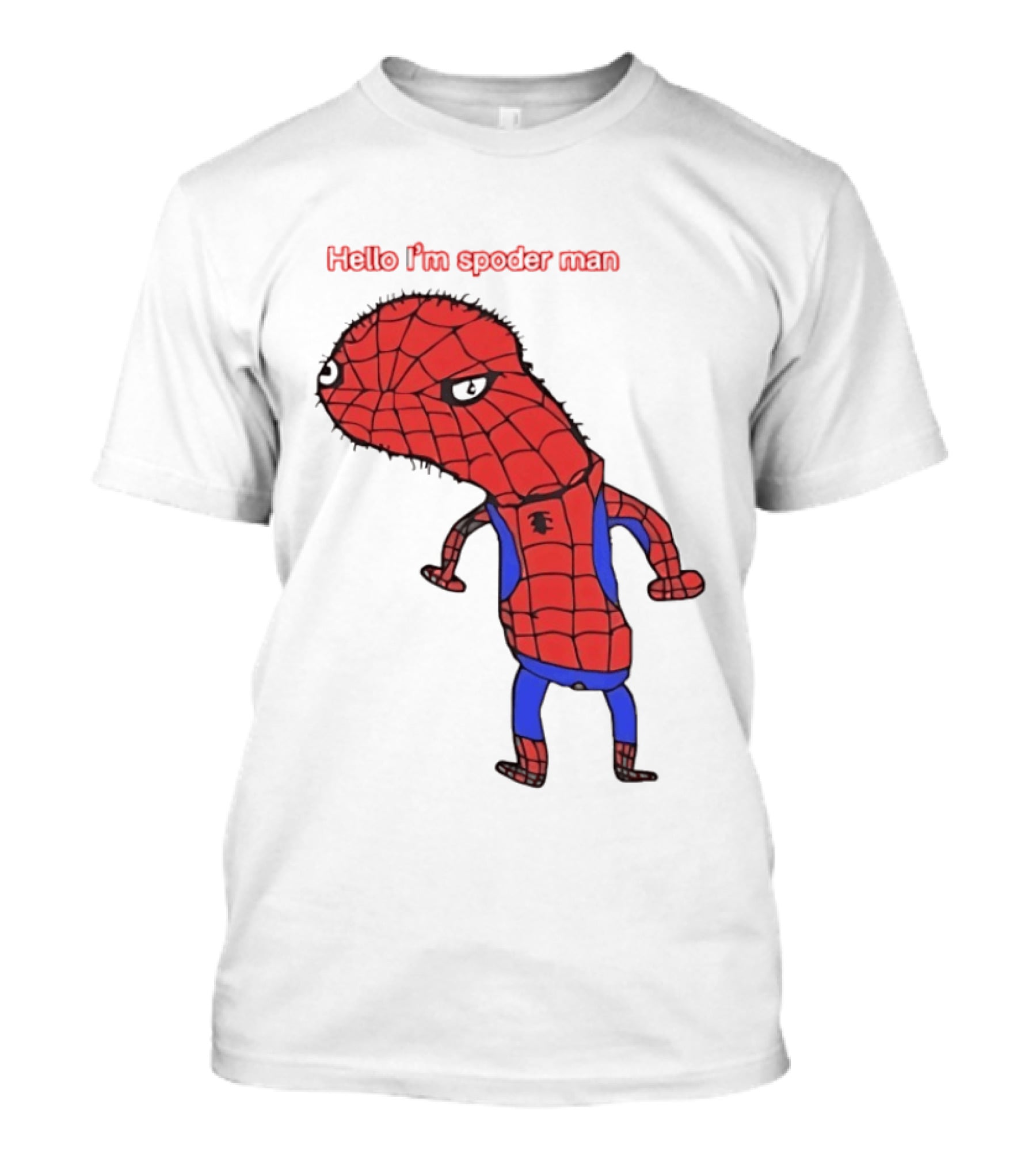 Hello I'm Spoderman Spiderman T-Shirt