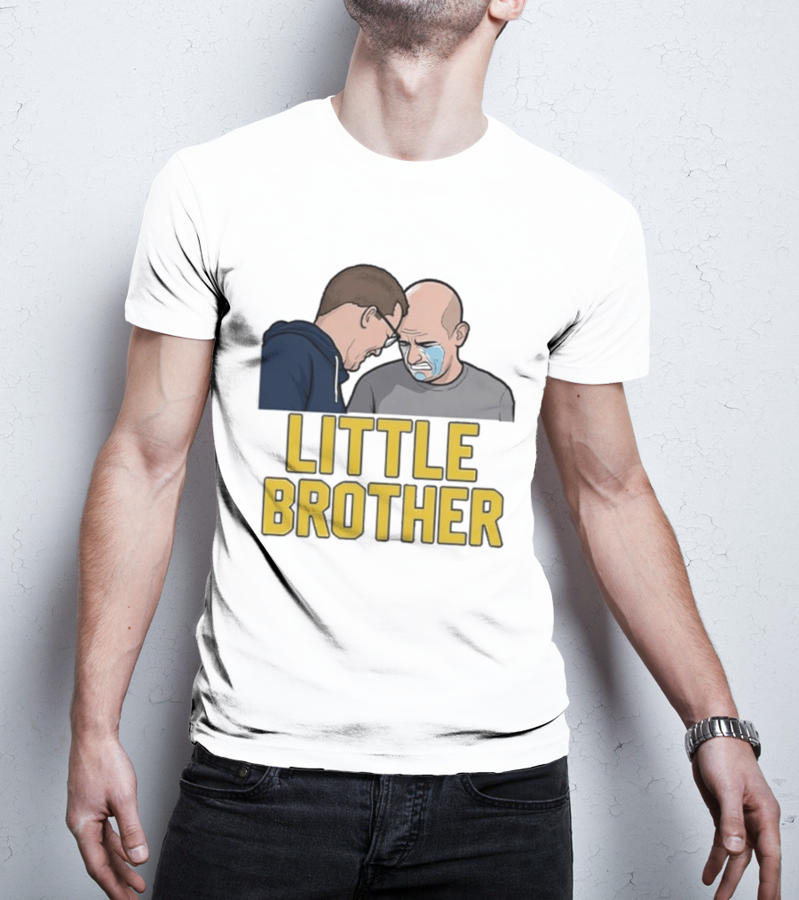 Michigan Wolverines Uconn Huskies Little Brother Crying Dusty May Dan Hurley T-Shirt