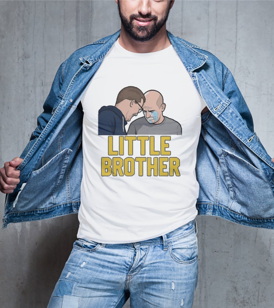 Michigan Wolverines Uconn Huskies Little Brother Crying Dusty May Dan Hurley T-Shirt
