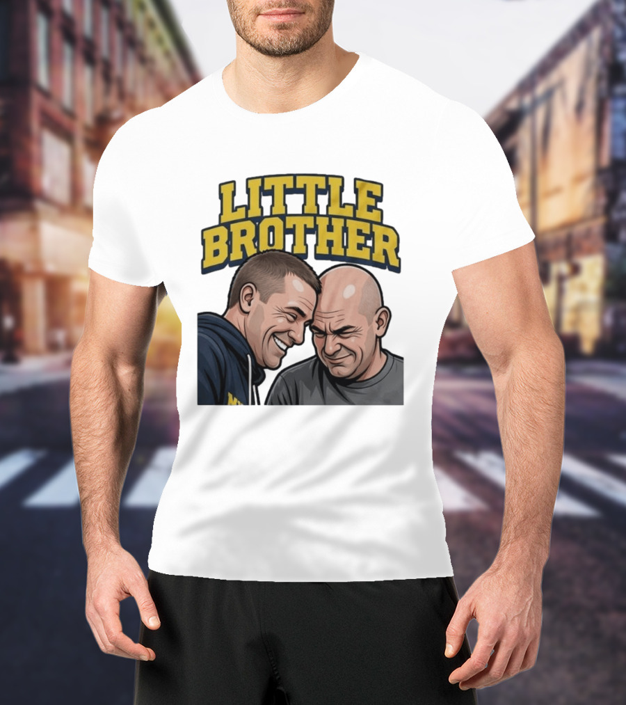 Michigan Wolverines Vs Uconn Huskies Little Brother Dusty May Dan Hurley T-Shirt