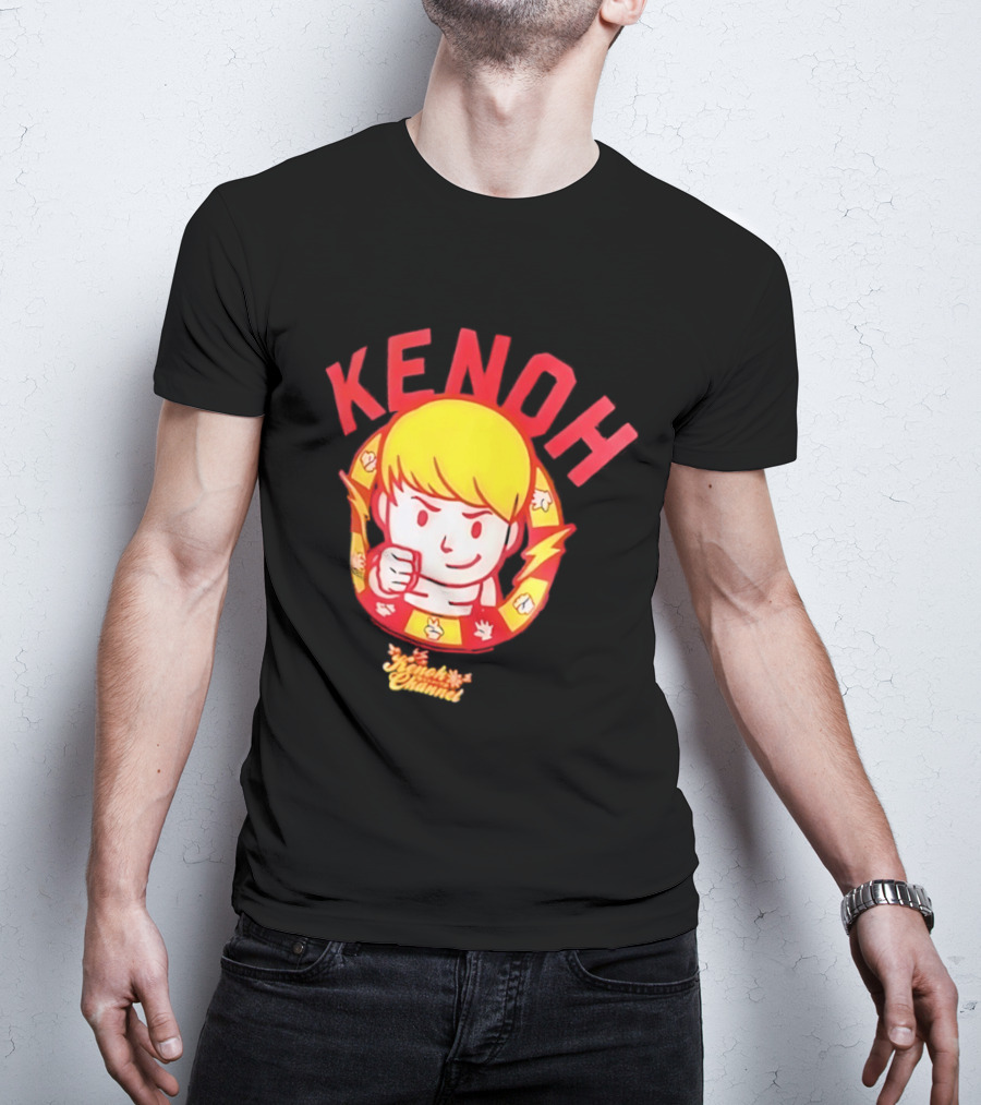 KENOH Chibi Boxer Punch Channel T-Shirt