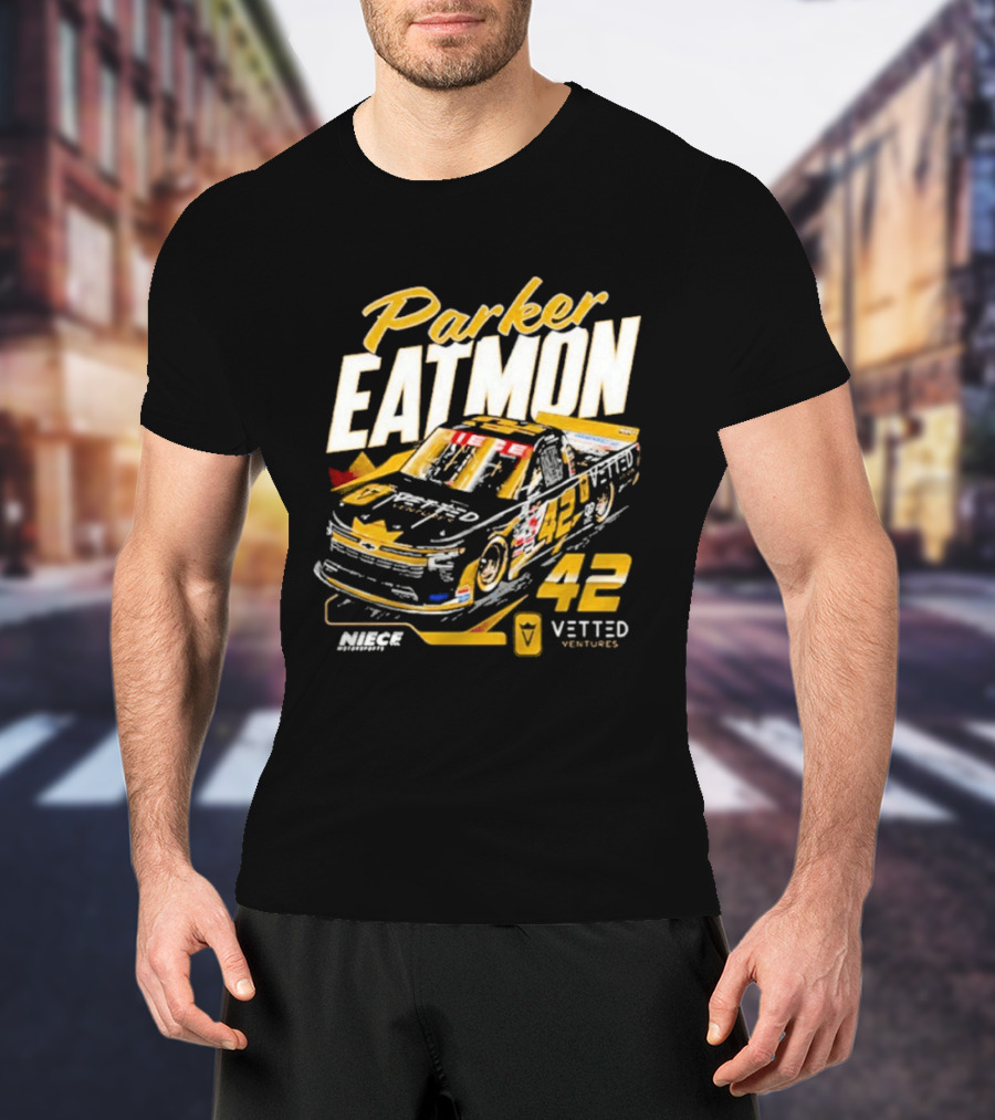 Parker Eatmon Niece Motorsports Vetted Ventures 42 Racing Chevy T-Shirt