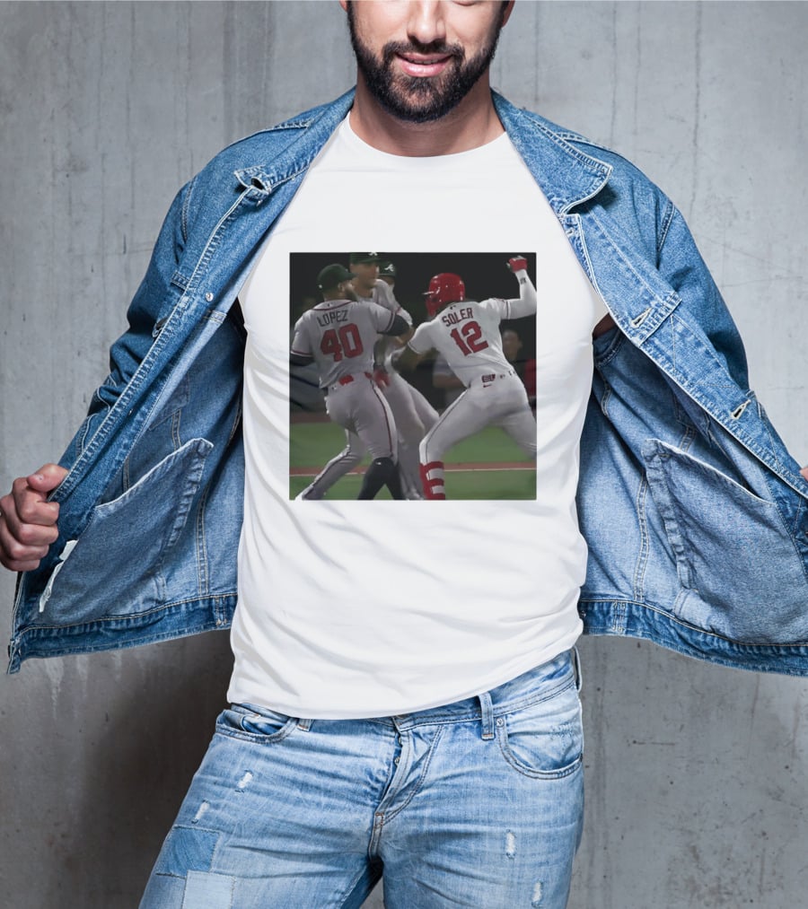 Jorge Soler 12 And Reynaldo Lopez 40 Baseball Duel T-Shirt