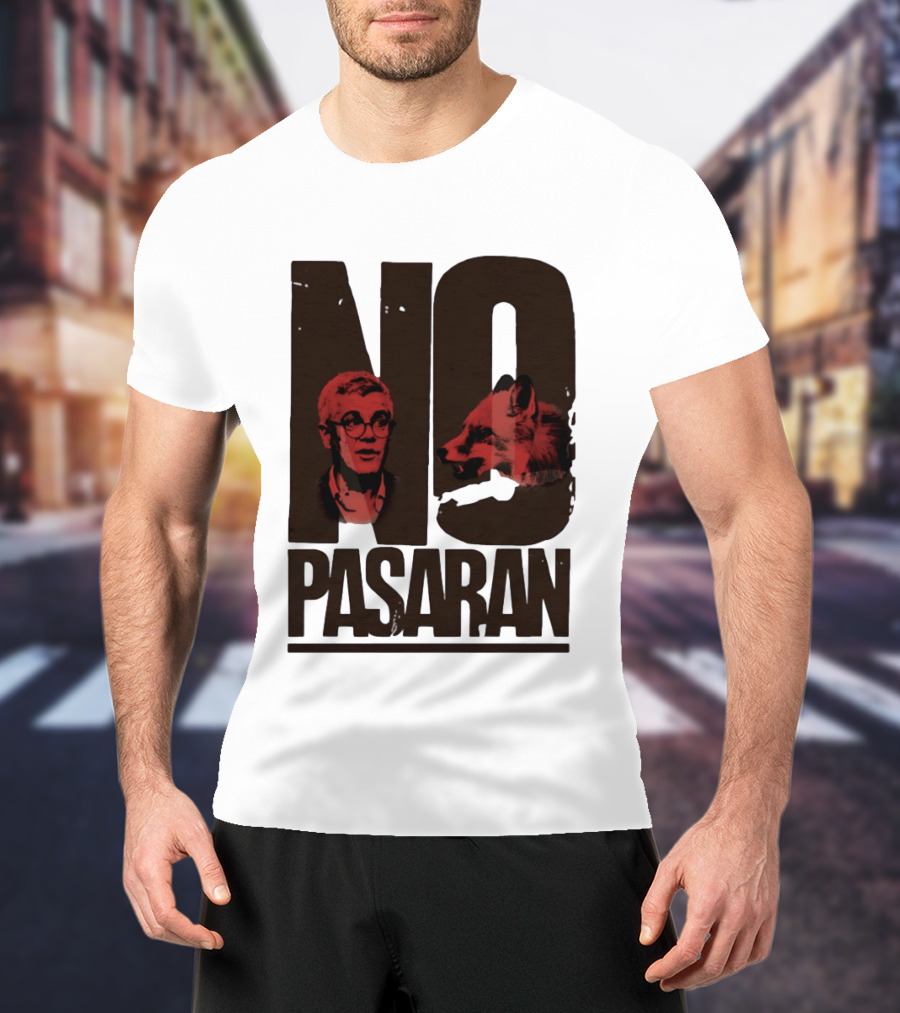 No Pasaran Wolf And Man T-Shirt