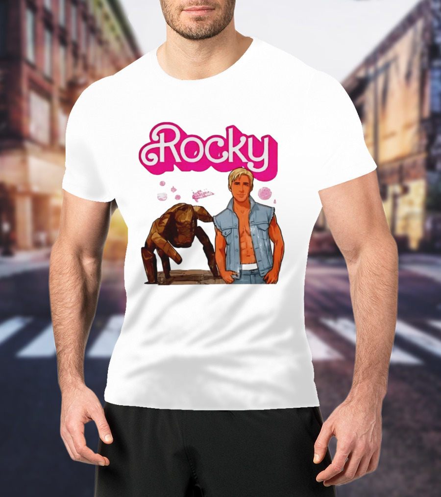 Rocky Project Hail Mary Barbie Mashup Ken Fashion T-Shirt