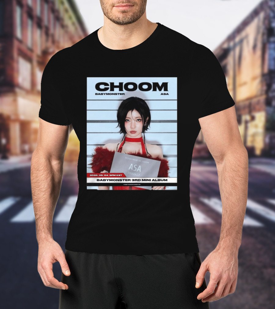CHoom Babymonster ASA 2026 Visual Photo Release May 4 6PM KST 3rd Mini Album T-Shirt