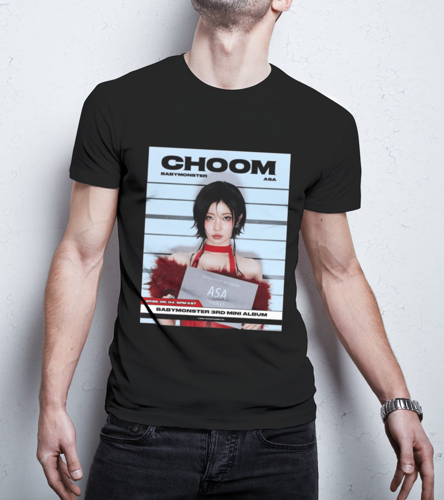 CHoom Babymonster ASA 2026 Visual Photo Release May 4 6PM KST 3rd Mini Album T-Shirt