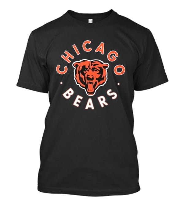 Chicago Bears Team Emblem And Iconic Bear Head T-Shirt